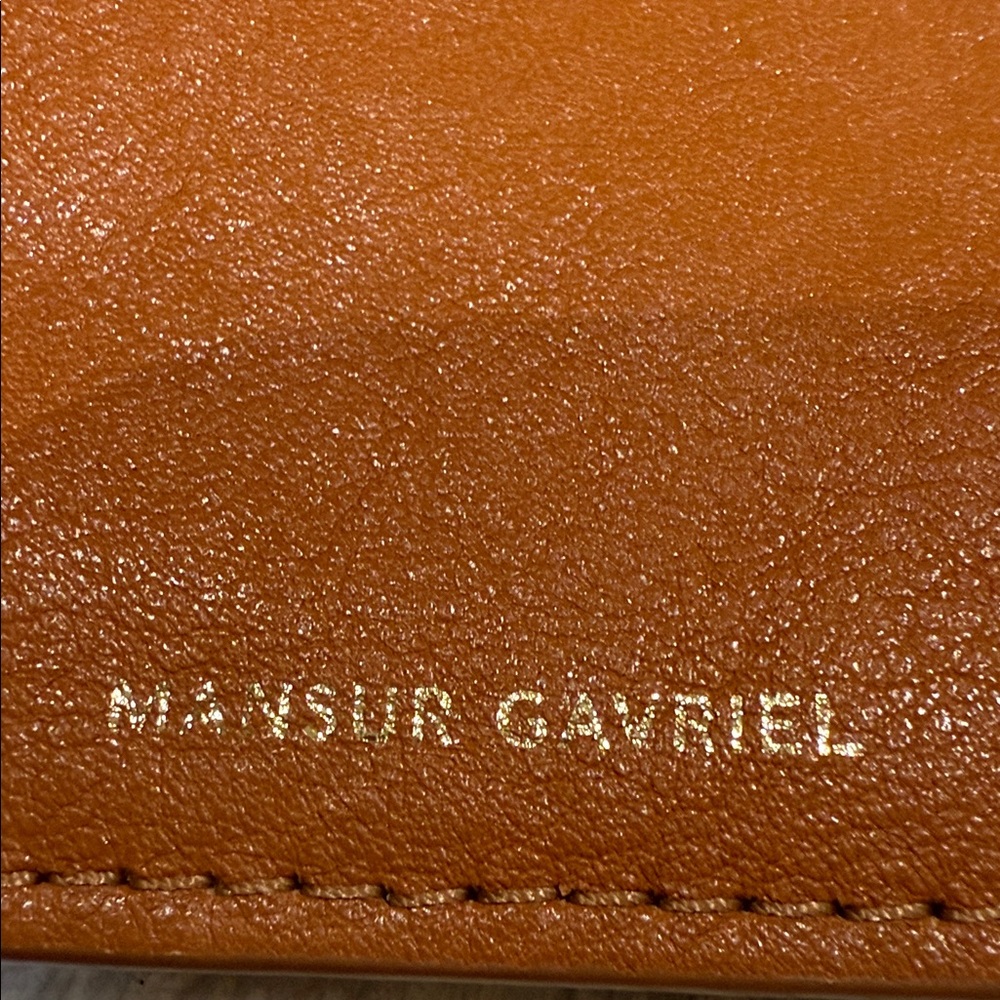 Mansur Gavriel Tan Leather Pouch - Picture 2 of 8